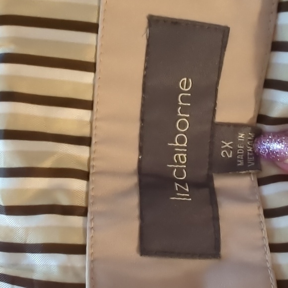 Liz Claiborne All Season Nurtral Mimimlistl Capsul Wardrobe Jacket - Picture 8 of 11